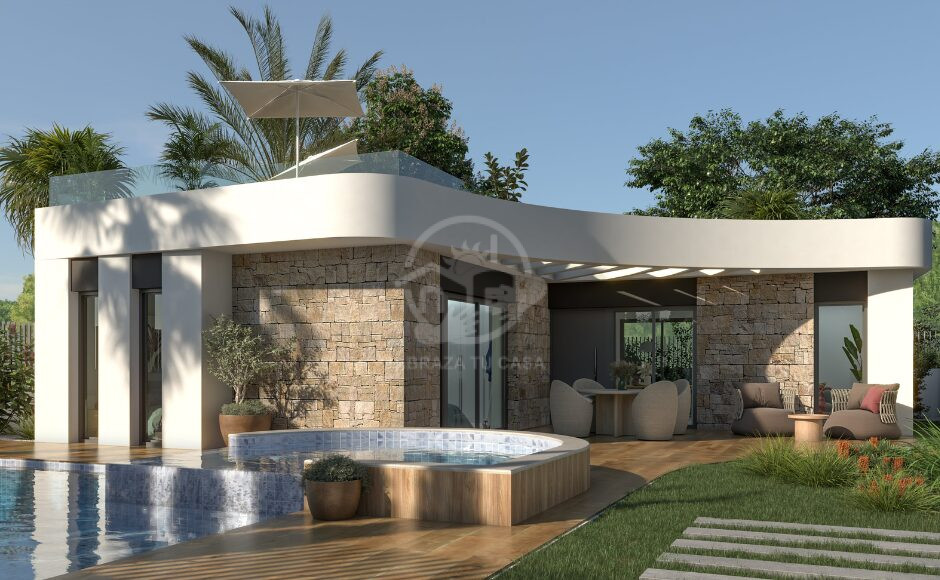 Luxe Villa in Los Montesinos op een 400 M² PERCEEL