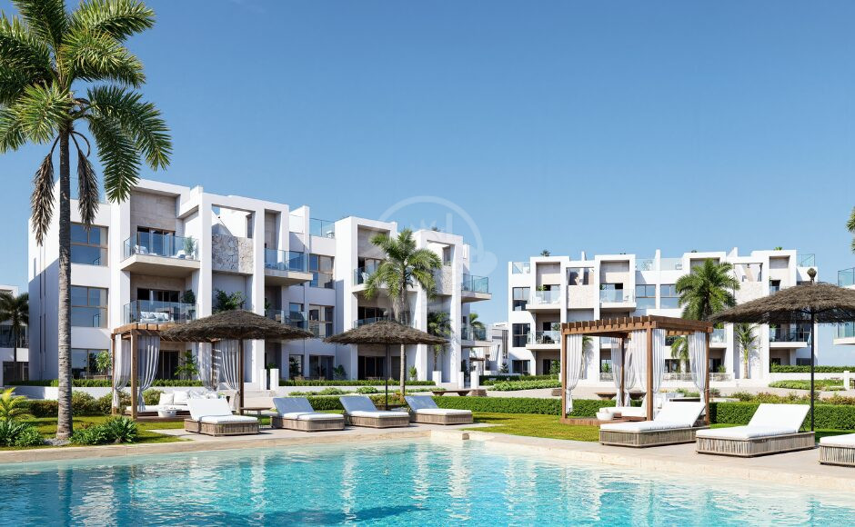 Area Beach La Serena AAN DE GROENE GOLFBANEN